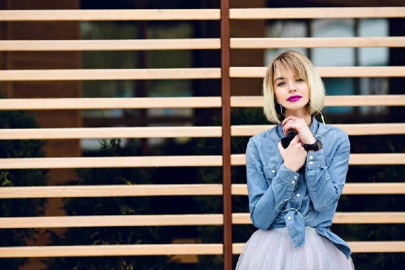 Curtain Bangs Short Hair