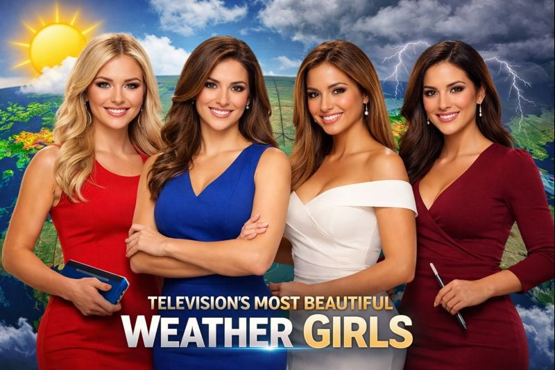 Television’s Most Beautiful Weather Girls