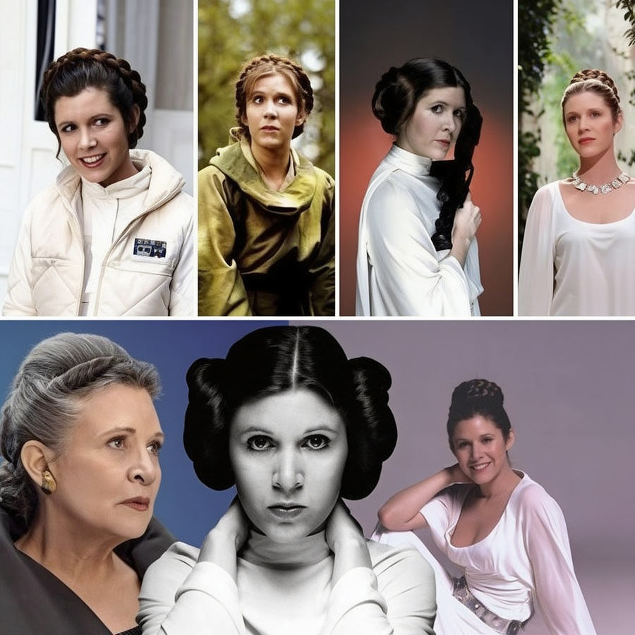 carrie fisher age in star wars